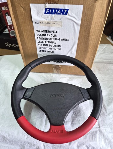 Nos steering wheel abarth fiat - wheel,