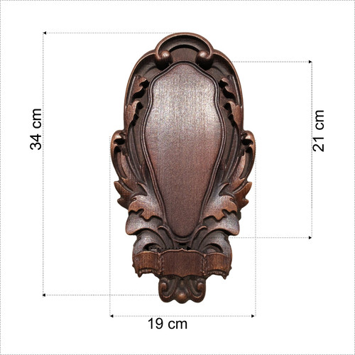 Trophy board for deer - ,, roe