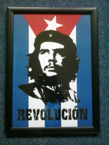 Framed che guevara revolution - che,