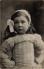 Old postcard Le Bébé Breton