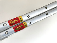 *NOS Vintage 1970s/80s MAVIC 'Argent 10' Silver 700c 28 hole tubular rims*