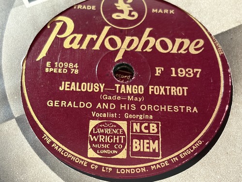 Geraldo jealousy tango - jealousy,