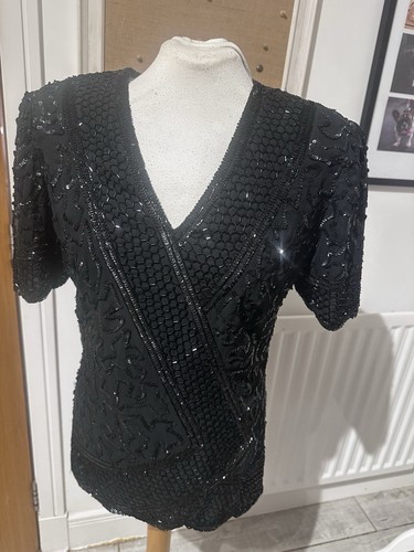 Laurence kazar black beaded - laurence,