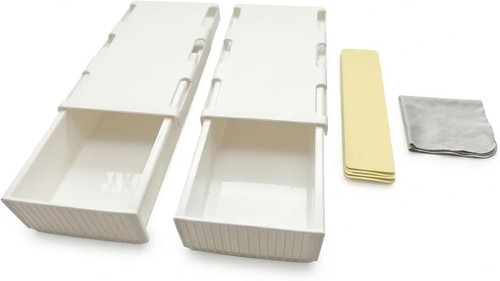 Under desk drawers - desk, 2-pack