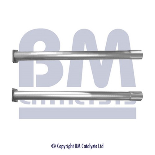 Centre exhaust pipe for - centre, saab