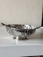 A Victorian silver quaich