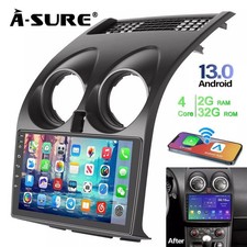 For Nissan Qashqai J10 2006-2013 Android 14 BT Car Stereo Radio Sat Nav GPS 2+32