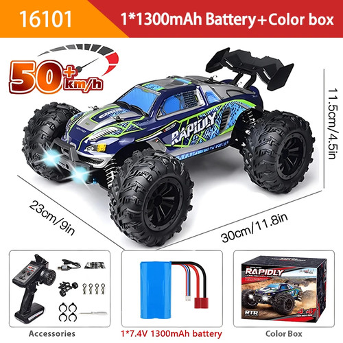16103 fast cars 50km 1 - rc, 1/16