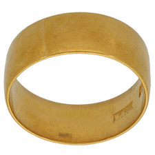 22ct Gold Ring 5.75g Wedding