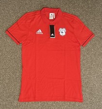 Cardiff City Adidas Polo