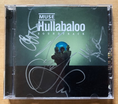 Muse hand signed - muse, 2xcd