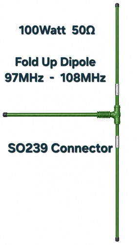 Stealth antenna 88mhz to - fm,