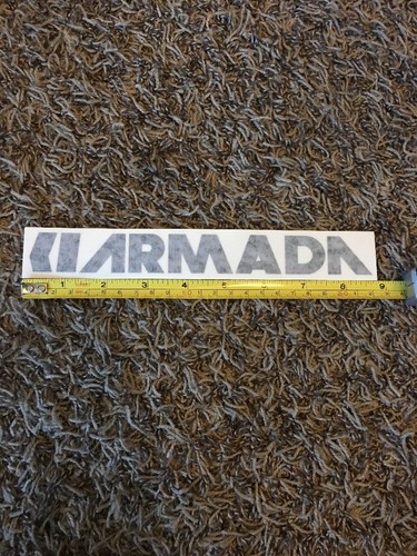 Armada sticker black decal - armada,