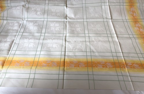 Vintage large white - , damask