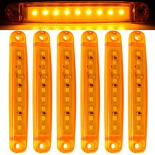 3- Color LED Side Marker Lights Indicator Light Universal Clearance Lamp Outline