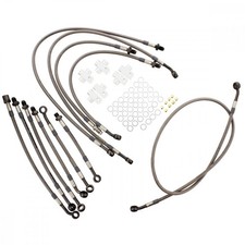 Steel Braided Brake Hose Kit