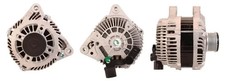 Alternator with freewheel belt