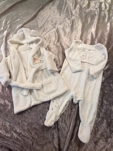 Disney george baby girls white - girls,