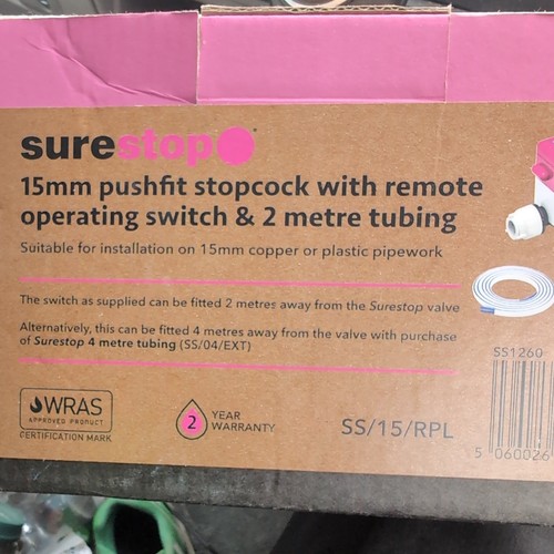 Surestop stopcock with - stopcock,
