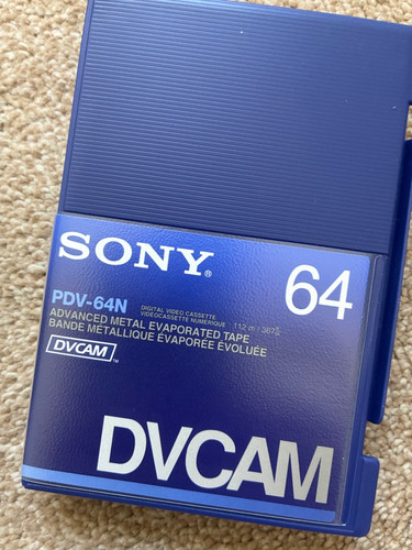 Single sony dvcam - single,