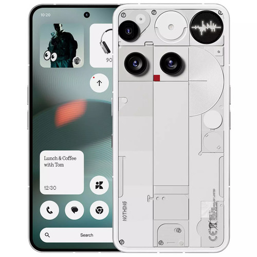Nothing phone white - white, 6.67"