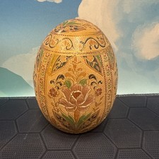 Vintage Satsuma Porcelain Egg