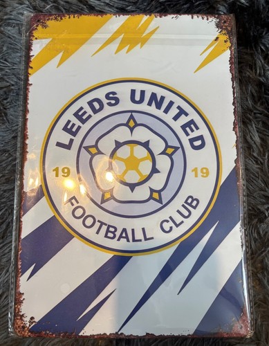 Leeds united metal - fc, sign