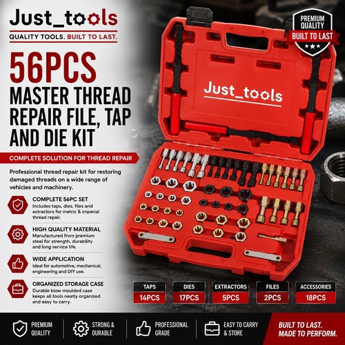 56pcs master thread repair - master,