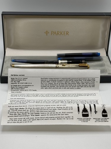Parker silver plated 18k - parker,
