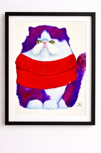 Original acrylic painting - acrylic, fat
