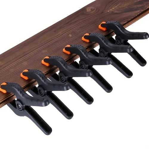 Black spring clamps - 2, inch