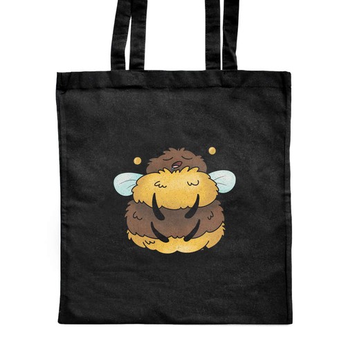 Sleepy bumble bee shopping - 'sleepy,