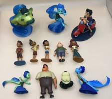 Luca Disney Store Figures Toy Playset Bundle Alberto Giulia Ercole Massimo RARE