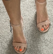 New Look Wide Fit Nude Block