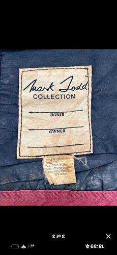 Mark todd cooler rug - mark,