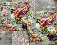 X2 Humming Bird Cushion Covers