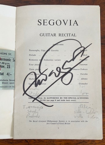 Very rare andre - rare, segovia