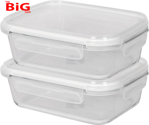 Litre glass food storage - 1,