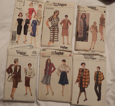 6 x Retro Vogue Paper Sewing