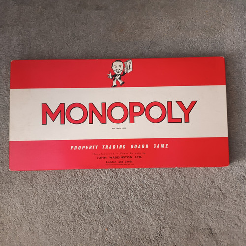 Monopoly vintage board - monopoly,