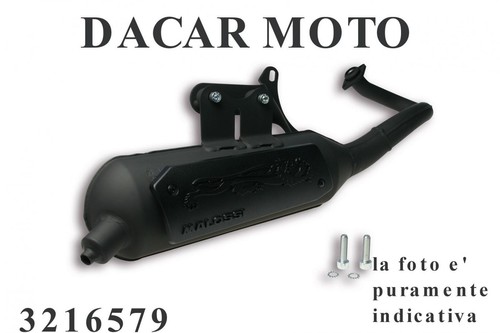 Exhaust malossi vespa et2 - vespa,