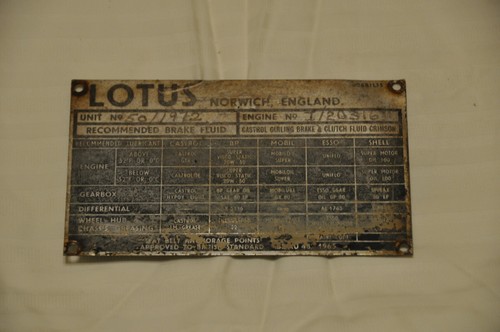Original lotus car - car, unit