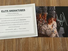Michael Jackson autographed