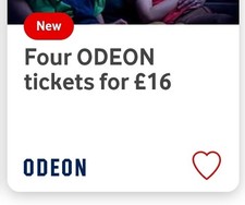 Odeon cinema tickets - odeon,
