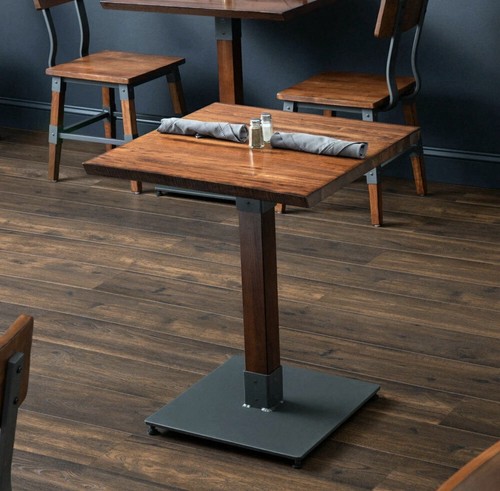 Industrial solid wood bistro - solid,