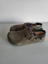 Green Suede Birkenstock Tokio