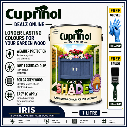 Cuprinol iris garden shades - cuprinol,