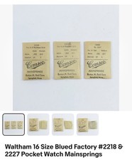 Waltham16 size blued factory - waltham16,