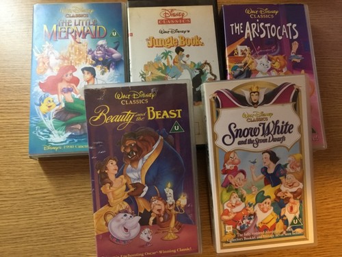 Walt disney animated - walt, vhs