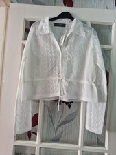 Lace Ladies Cardigan Size M
